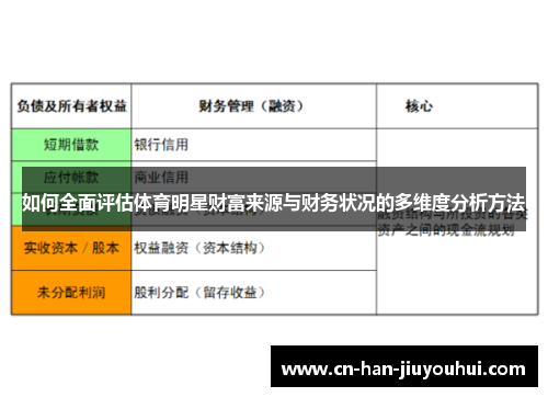 如何全面评估体育明星财富来源与财务状况的多维度分析方法